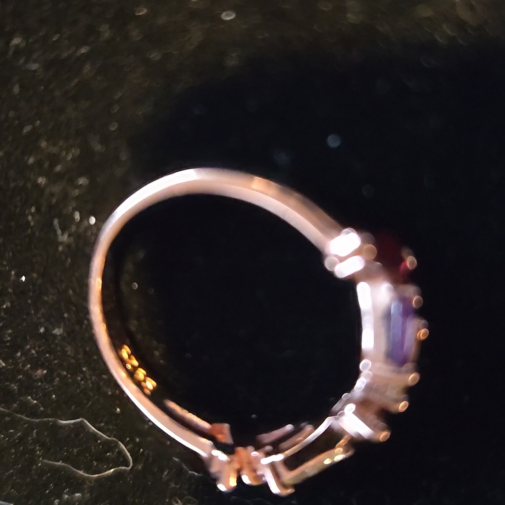 Multicolor Gemstone Ring, 7.5 - image 7